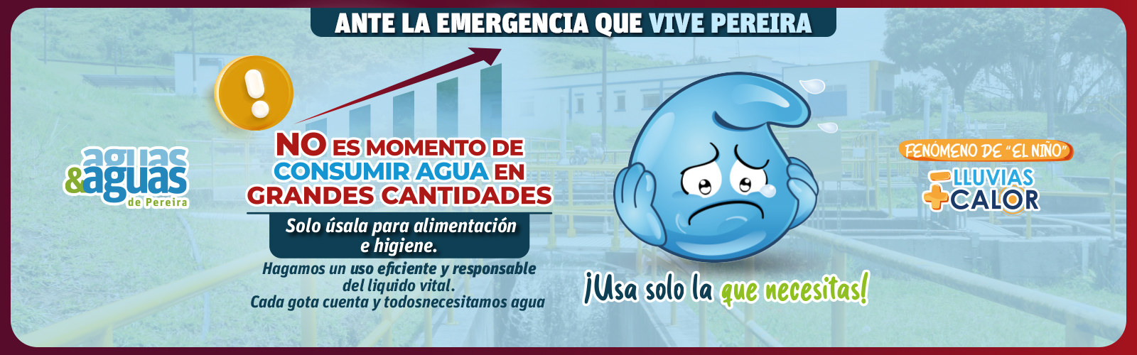 Uso responsable del agua en Pereira
